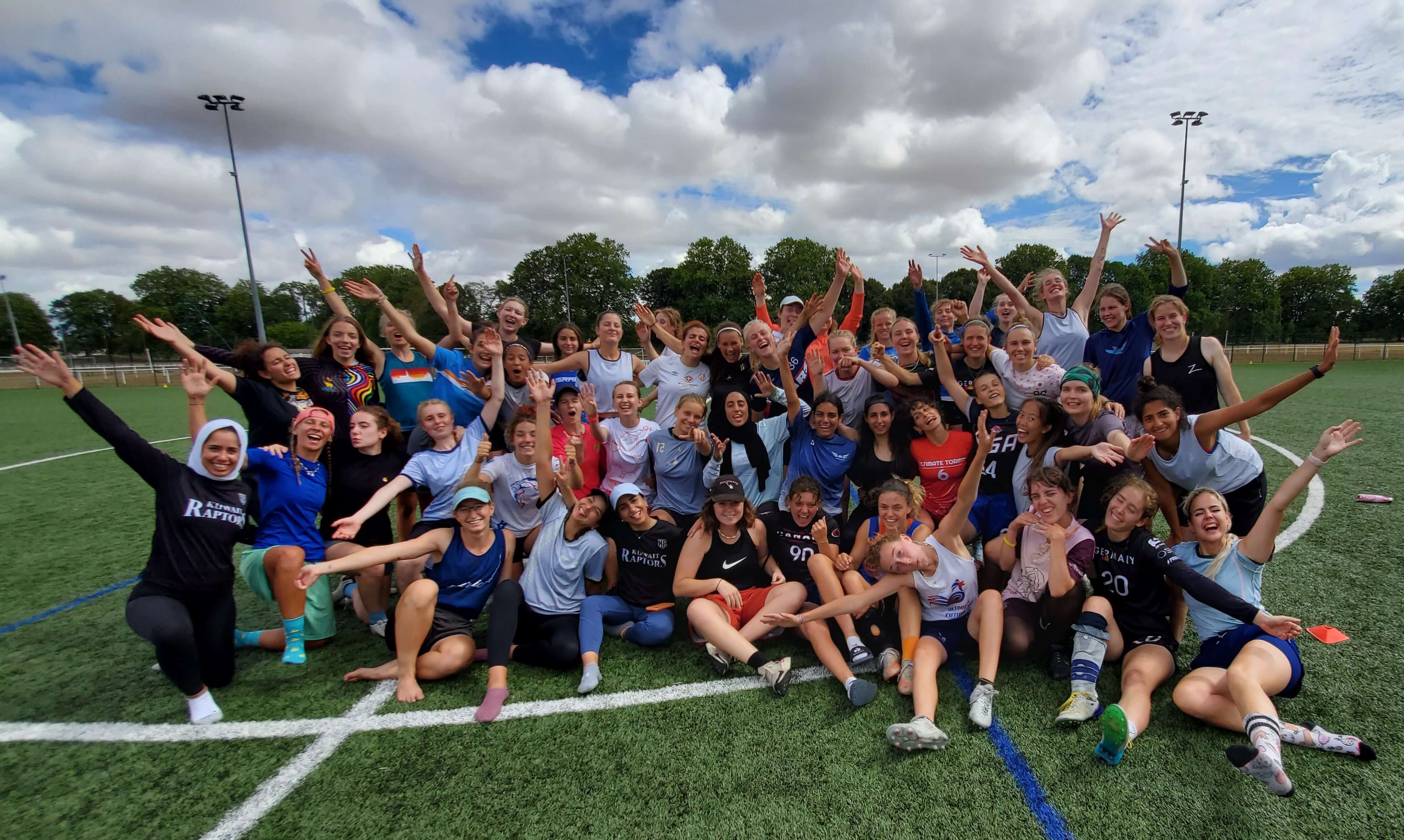 Happy players